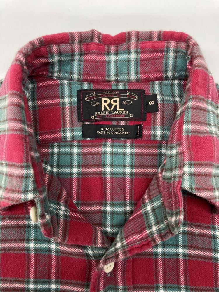 ダブルアールエル RRL 90s FLANNEL SHIRT フランネル シャツ