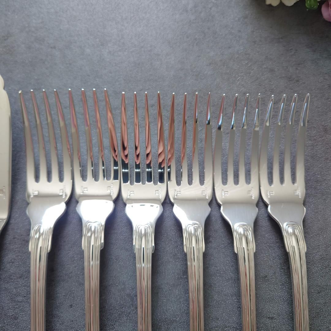 希少 極美品 クリストフル ポートロイヤル フィッシュ ナイフ フォーク