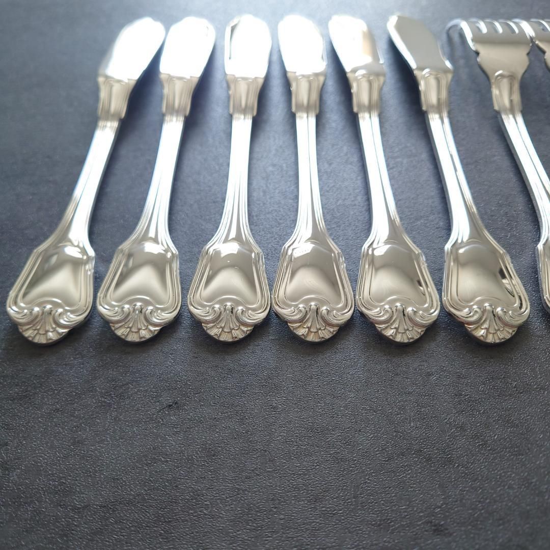 希少 極美品 クリストフル ポートロイヤル フィッシュ ナイフ フォーク