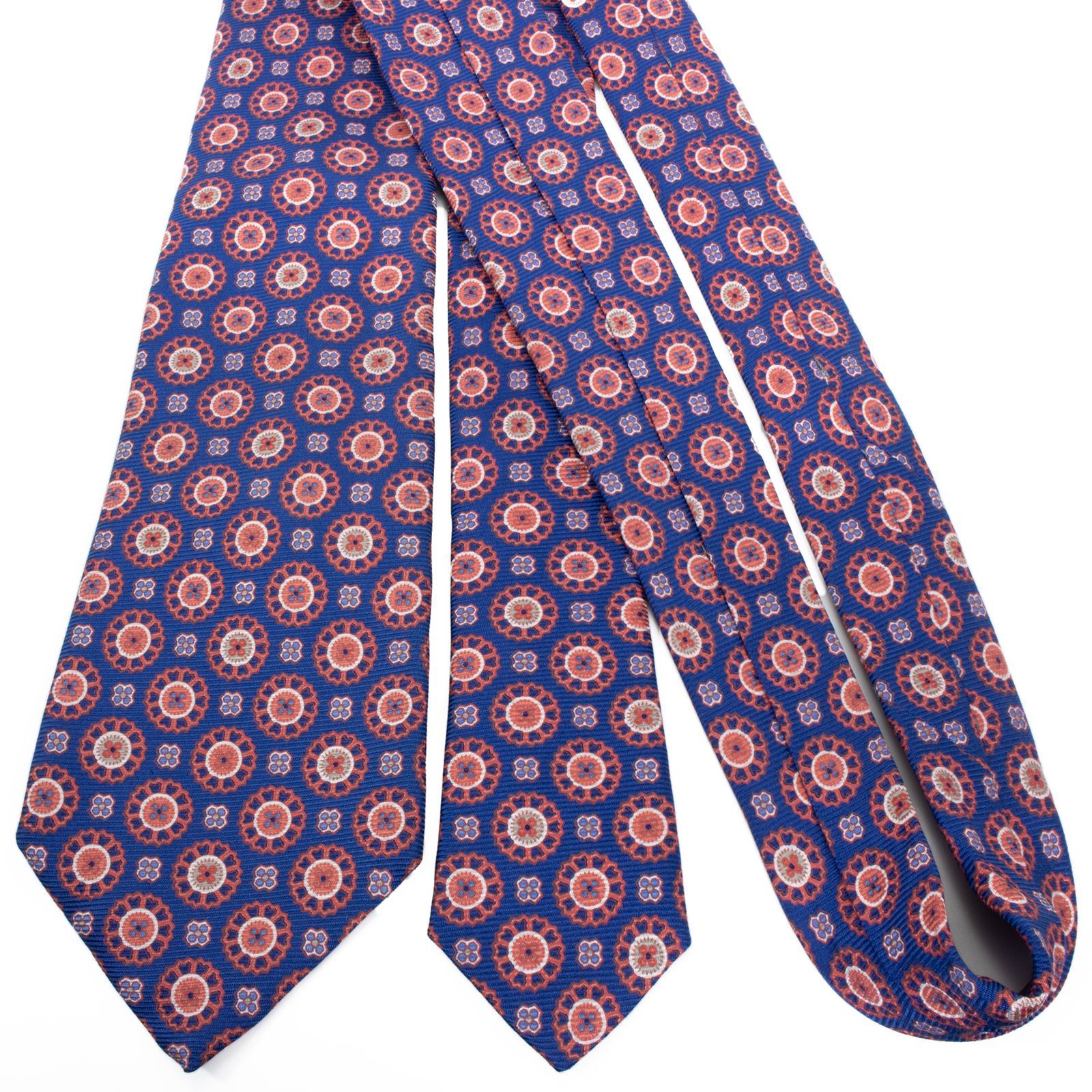 送料無料 キートン ネクタイ レギュラータイ セッテピエゲ セブン