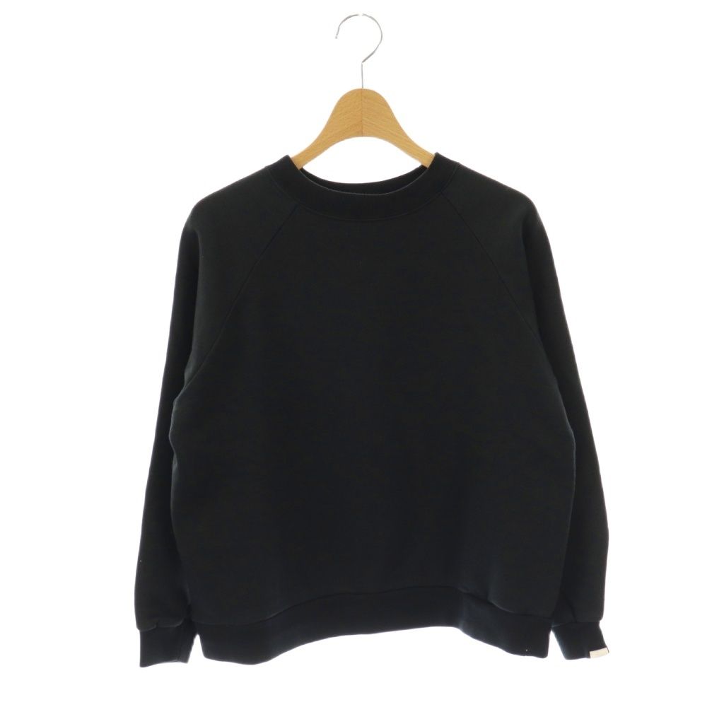 オブラダ Oblada 24AW COMPACT SWEAT スウェット トレーナー 裏起毛 F 黒 ブラック /AT ■OS