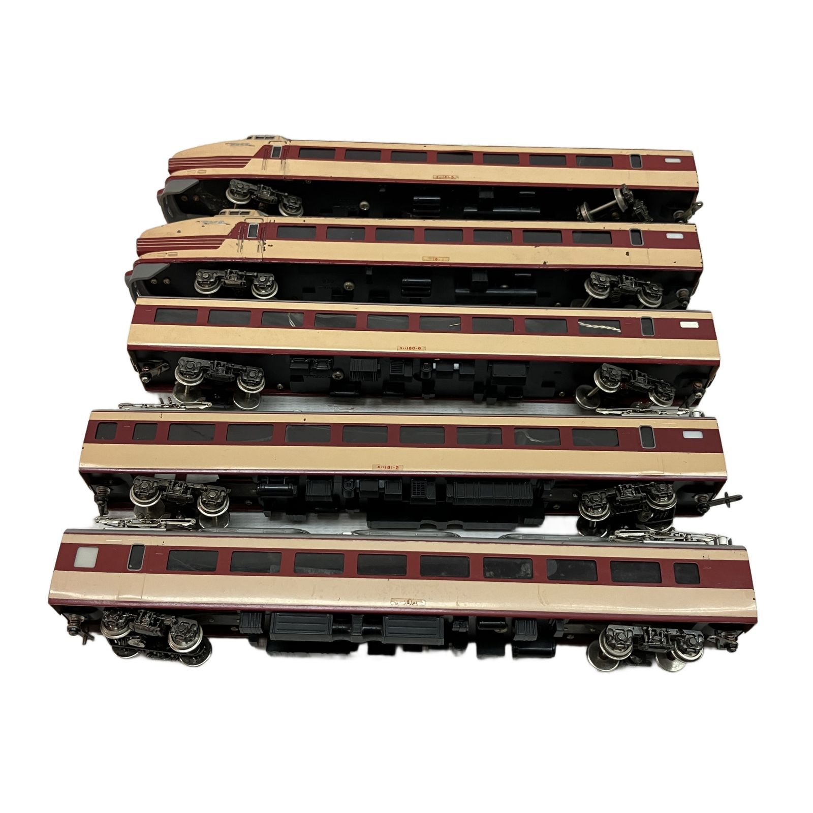 KTM 特急電車 181形 モハ クハ 鉄道模型 5点セット HOゲージ カツミ