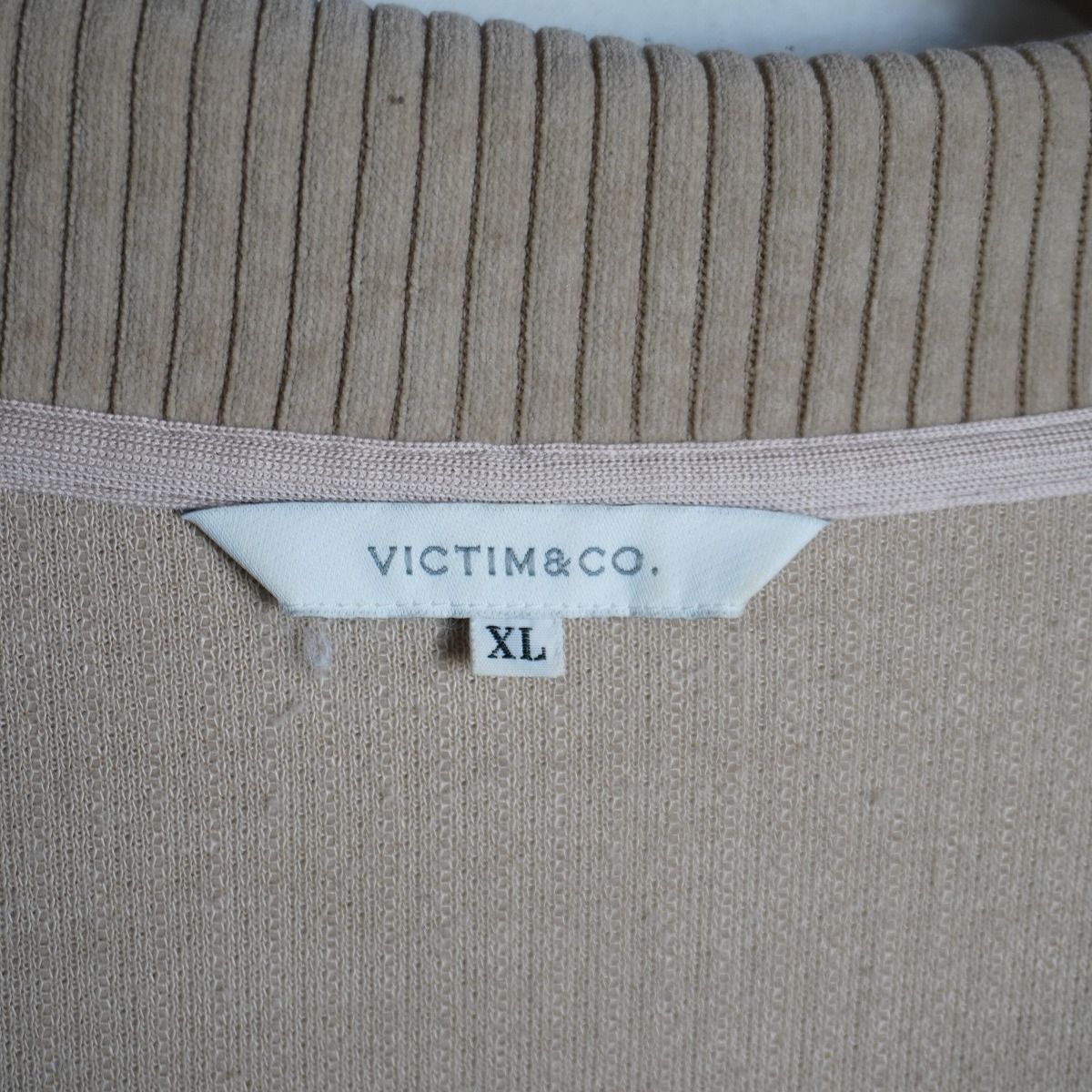 美品 23AW VICTIM ヴィクティム コーデュロイ ジップアップ モール 