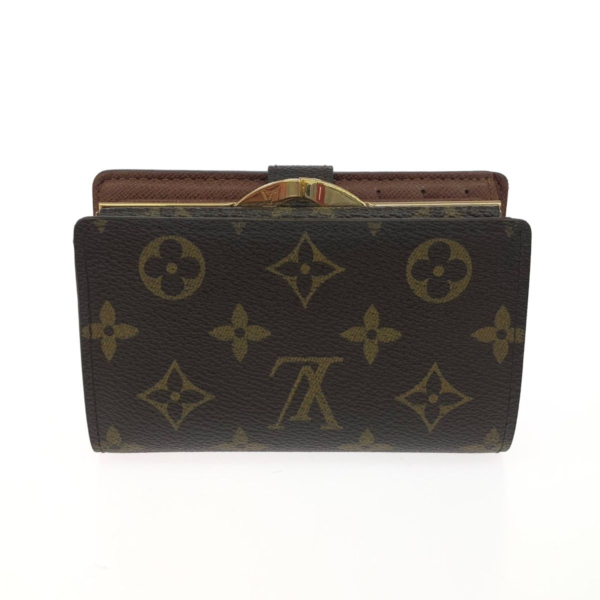 LOUIS VUITTON ルイヴィトン 二つ折りがま口財布/ポルトモネビエ