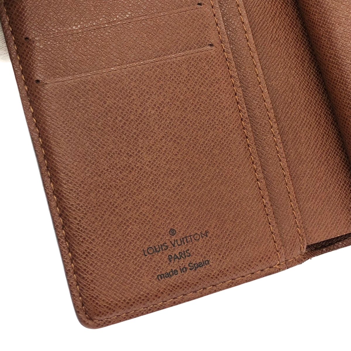 LOUIS VUITTON ルイヴィトン 二つ折りがま口財布/ポルトモネビエ