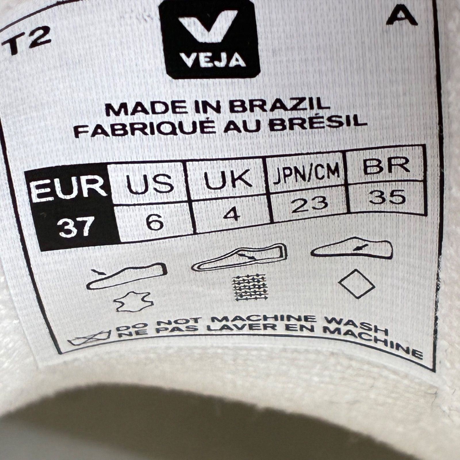 VEJA Campo LEATHER WHITE BLACK ヴァジャ カンポ スニーカー ホワイト