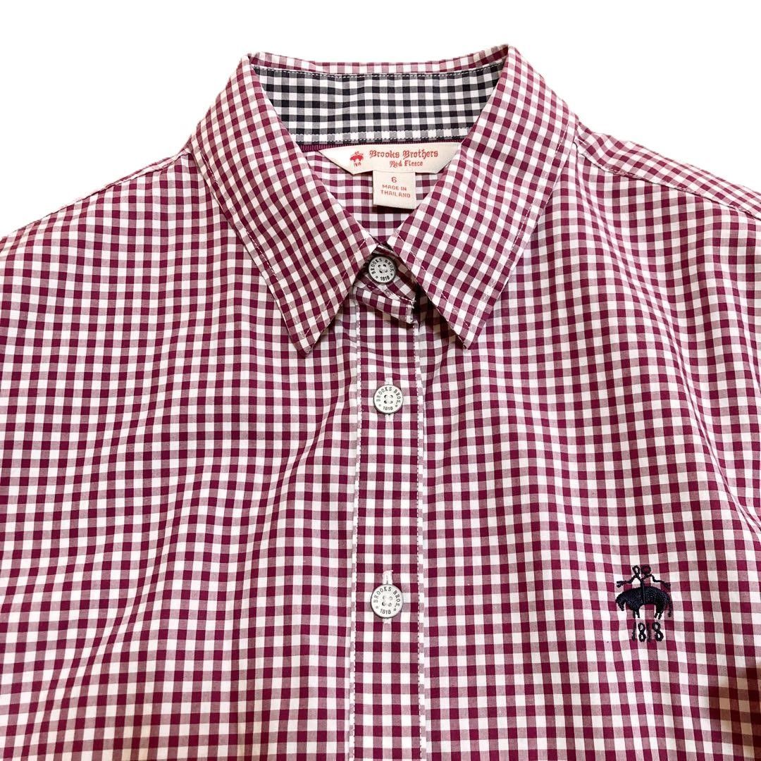 超美品】BROOKS BROTHERS ギンガムチェックシャツ 6 - メルカリ