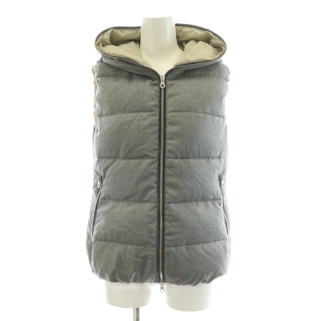 DUVETICAデュベティカ ジップアップフード付きダウンベスト DUVETICA