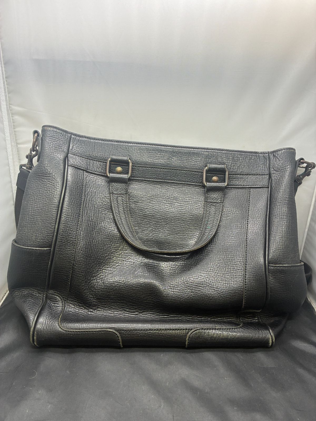 バーバリー レザー 2 wayバッグ