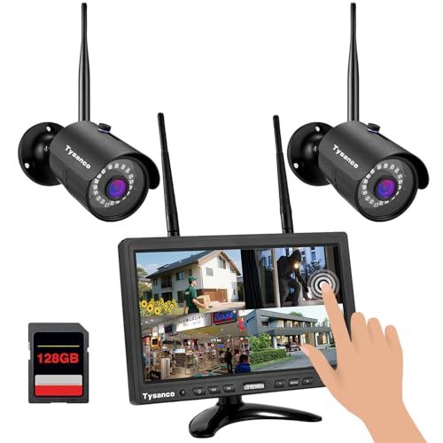 新品】【高画素・SDカード録画機能対応・音声録画】Tysanco 防犯カメラ