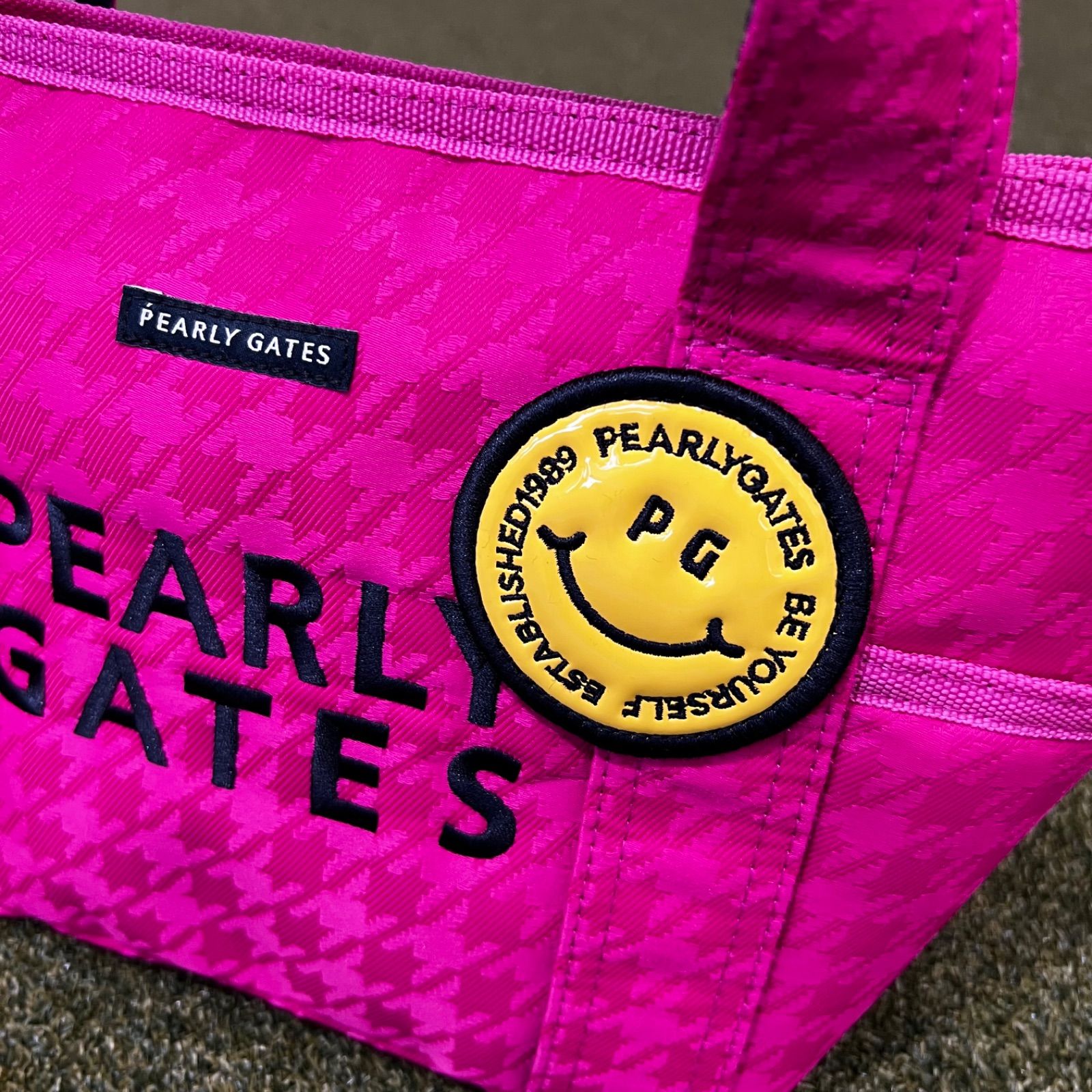 新品タグ付】2025定番商品 PEARLY GATES PG is PG カートバッグ