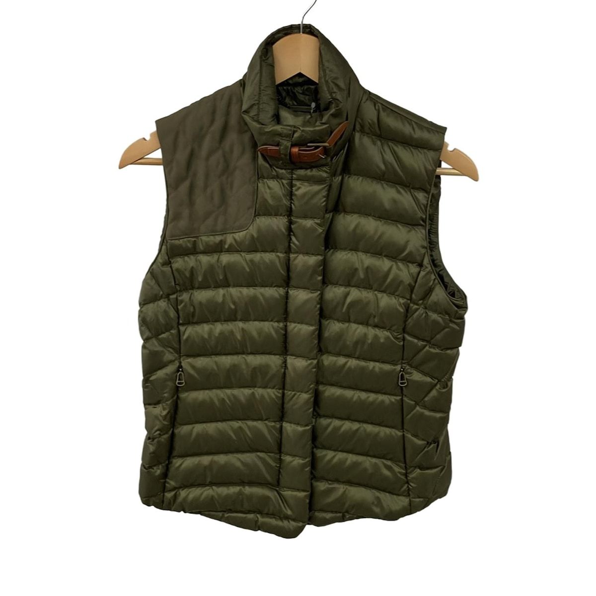 RalphLauren ラルフローレン ダウンベスト サイズ6 M レディース カーキ 冬
