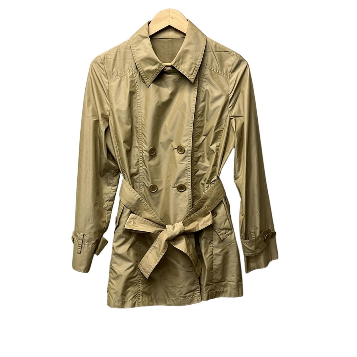 Leilian(レリアン) コート サイズ11 M レディース美品 - ライトブラウン 長袖/ベルト付き/春/秋