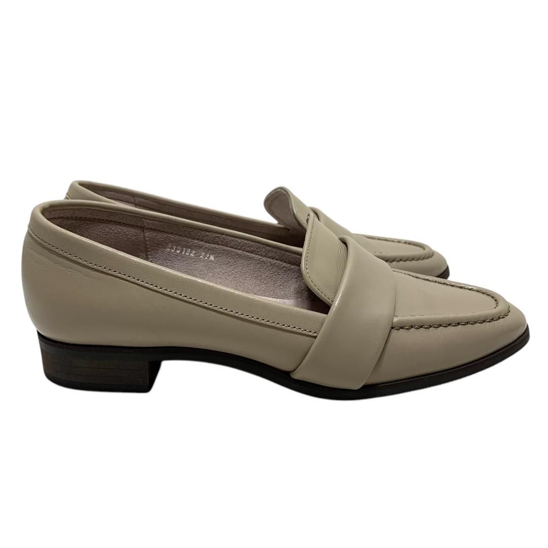 極美品】銀座かねまつ (22.5) ローファー スリッポン パンプス