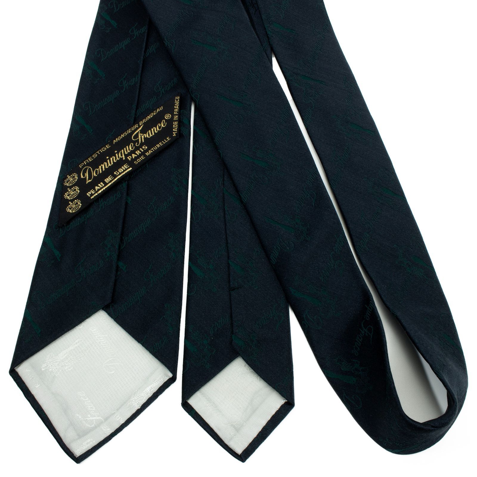送料無料 ドミニックフランス ネクタイ レギュラータイ ジャガードタイ