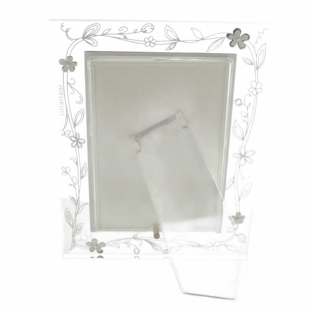 ミキモト MIKIMOTO フォトフレーム 写真立て インテリア スタンド 花柄