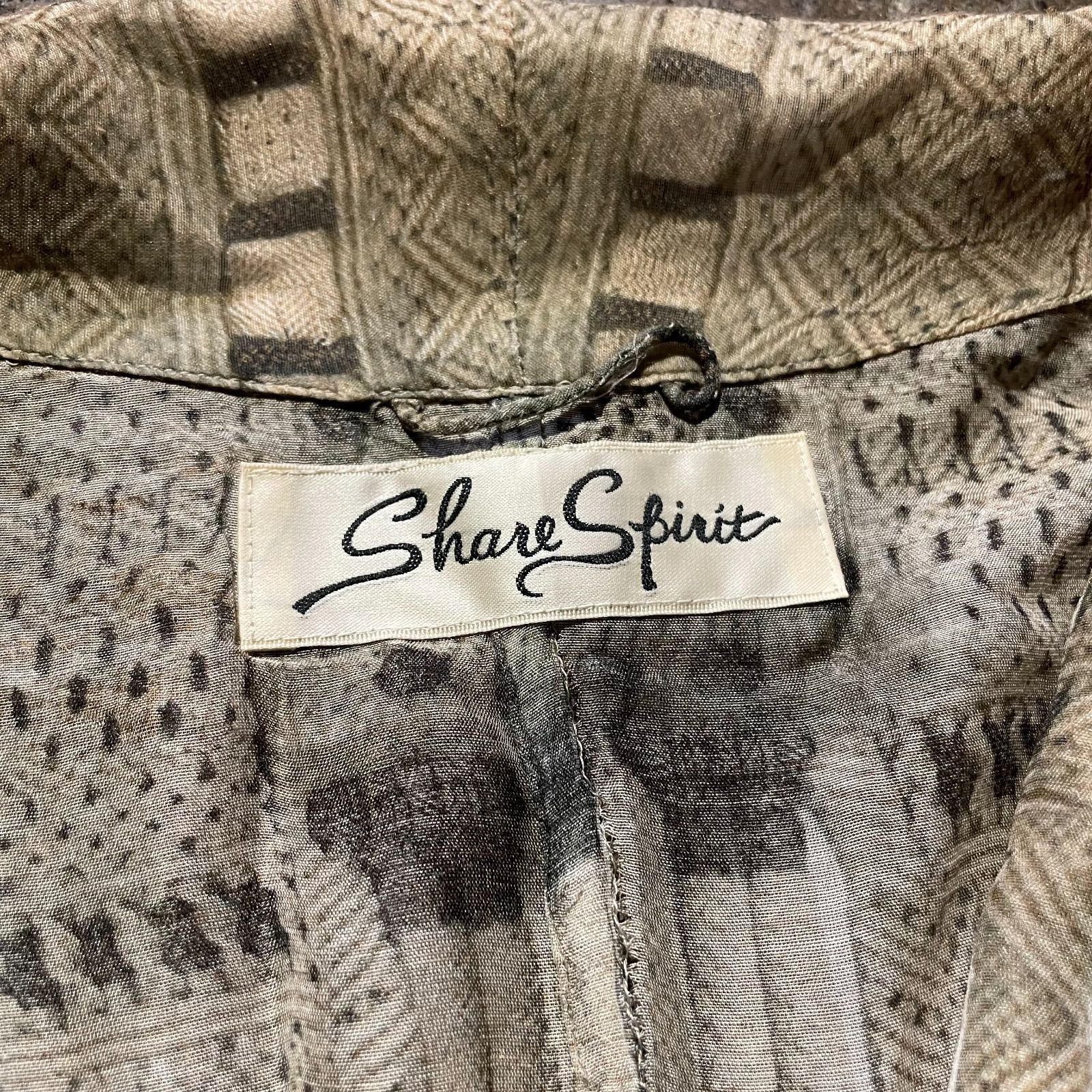 sharespirit アンティーク調ジャケット sharespirit アンティーク調ジャケット SHARE SPIRIT スカジャン