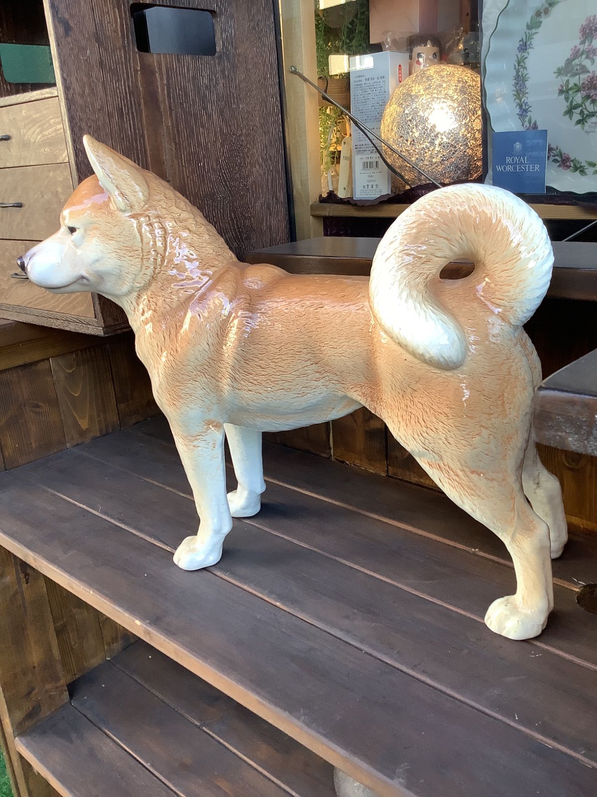引き取り可】ヴィンテージ KATOKOUGEI 柴犬 シバ しば 柴ちゃん 加藤