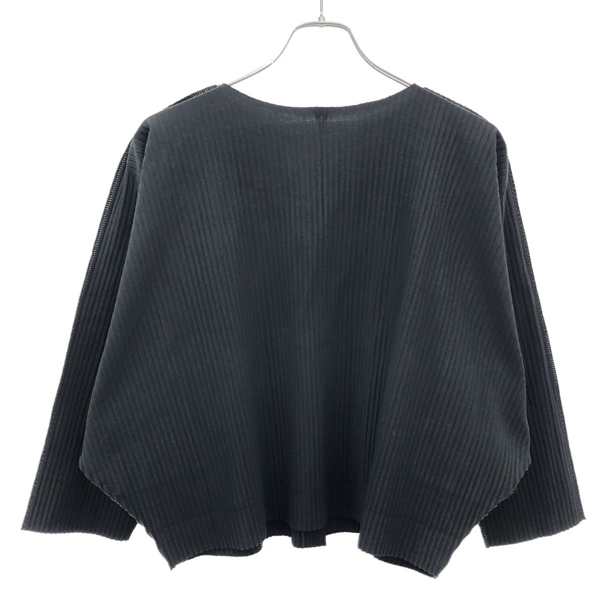 me ISSEY MIYAKE ミーイッセイ ミヤケ プリーツドルマンカーディガン