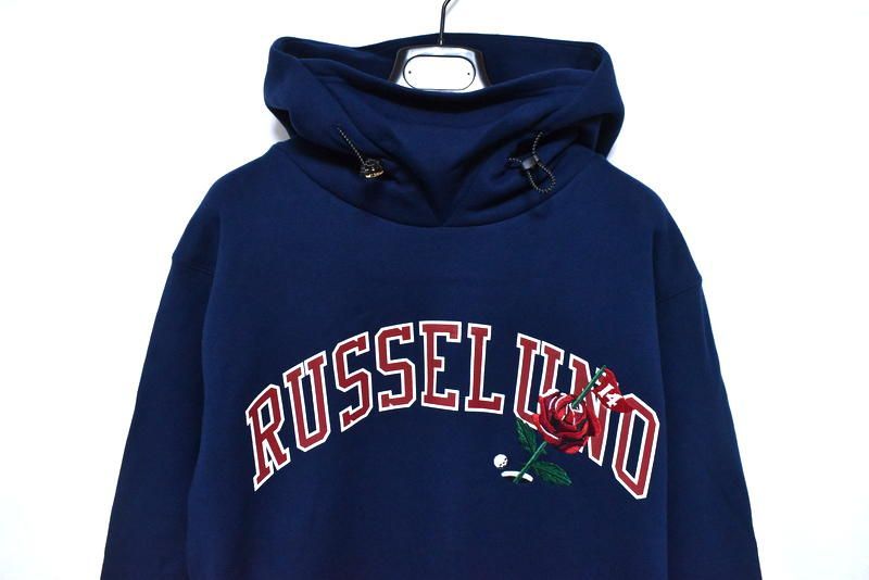 新品 ラッセルノ ゴルフ フラグローズ ロゴ マスク プルオーバー