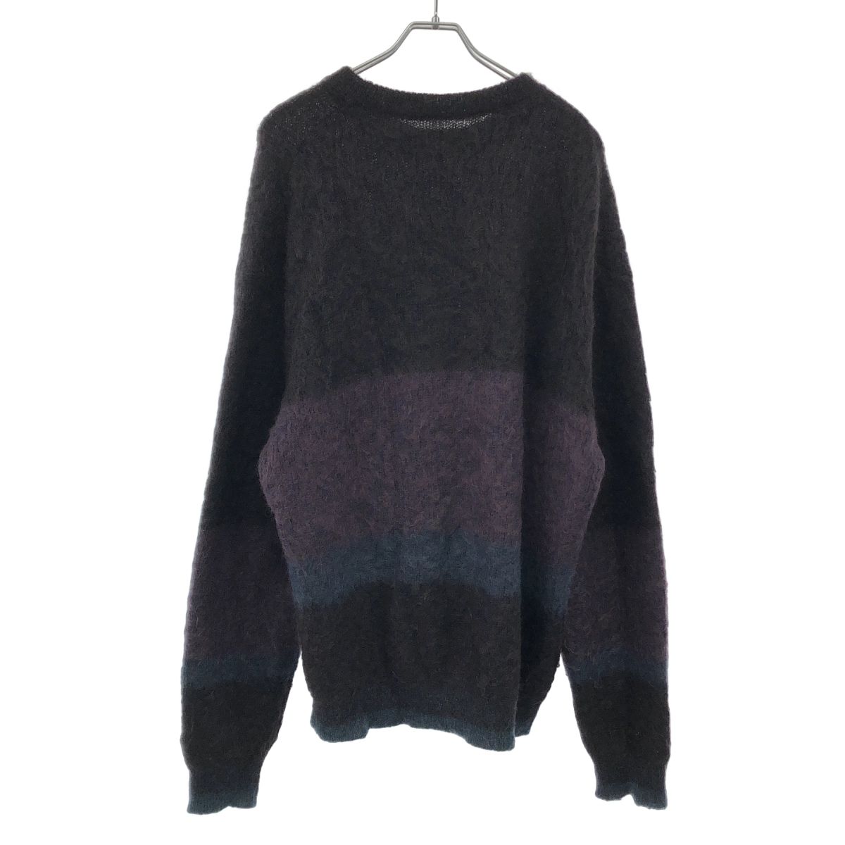 YOKE ヨーク 23AW MOHAIR BORDER CREWNECK SWEATER モヘアボーダー 