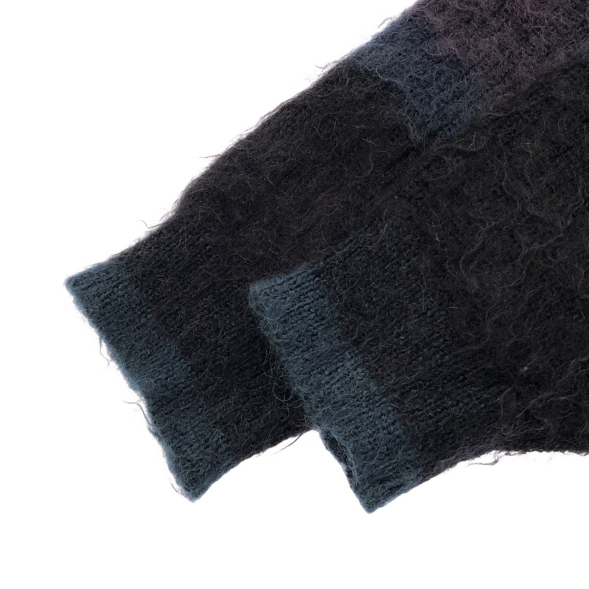 YOKE ヨーク 23AW MOHAIR BORDER CREWNECK SWEATER モヘアボーダー 