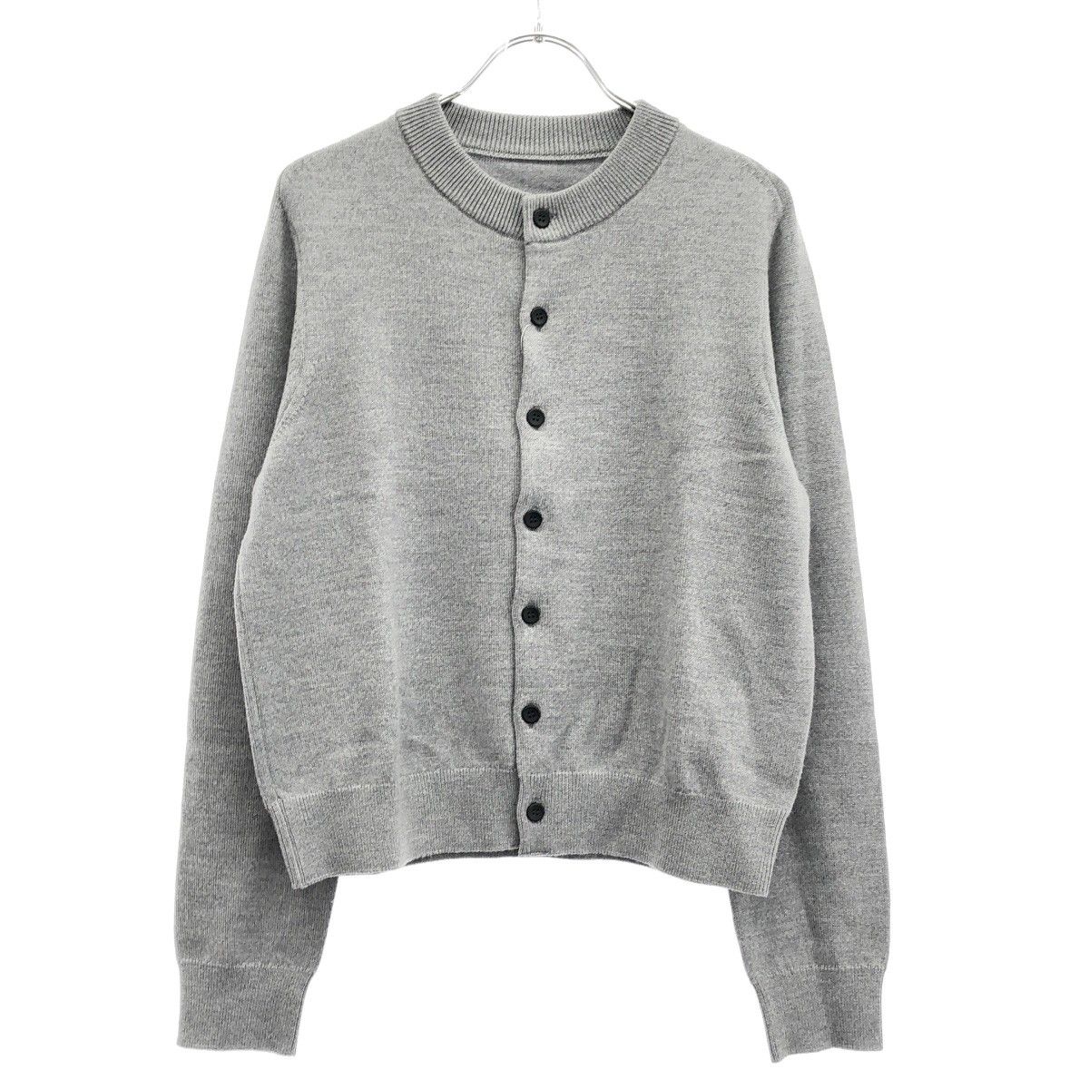 ★未使用★MUSEドゥーズィエムクラス クルーネックニット長袖カーディガン MUSE de Deuxieme classe（ミューズデドゥーズィエムクラス）の「*FF