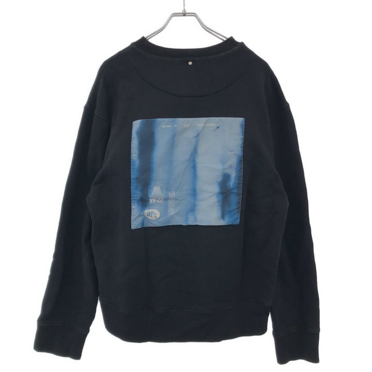 OAMC オーエーエムシー 22AW SILK PATCH SWEATSHIRT シルクパッチ