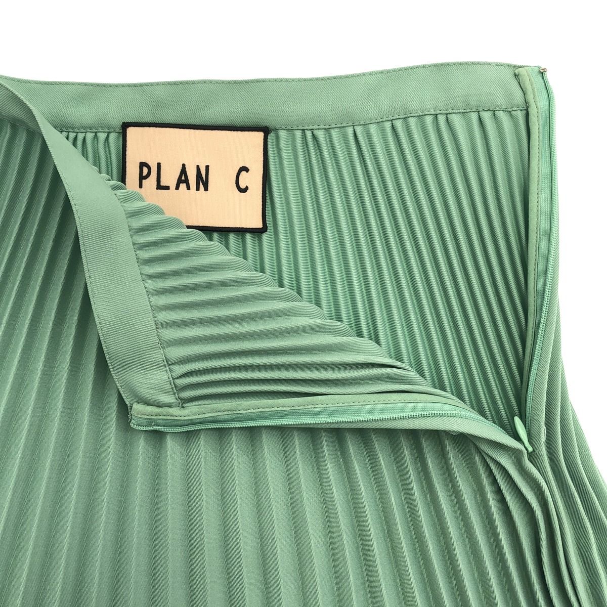 PLAN C プラン シー ポリエステルプリーツスカート G0CAB05AEZTP029