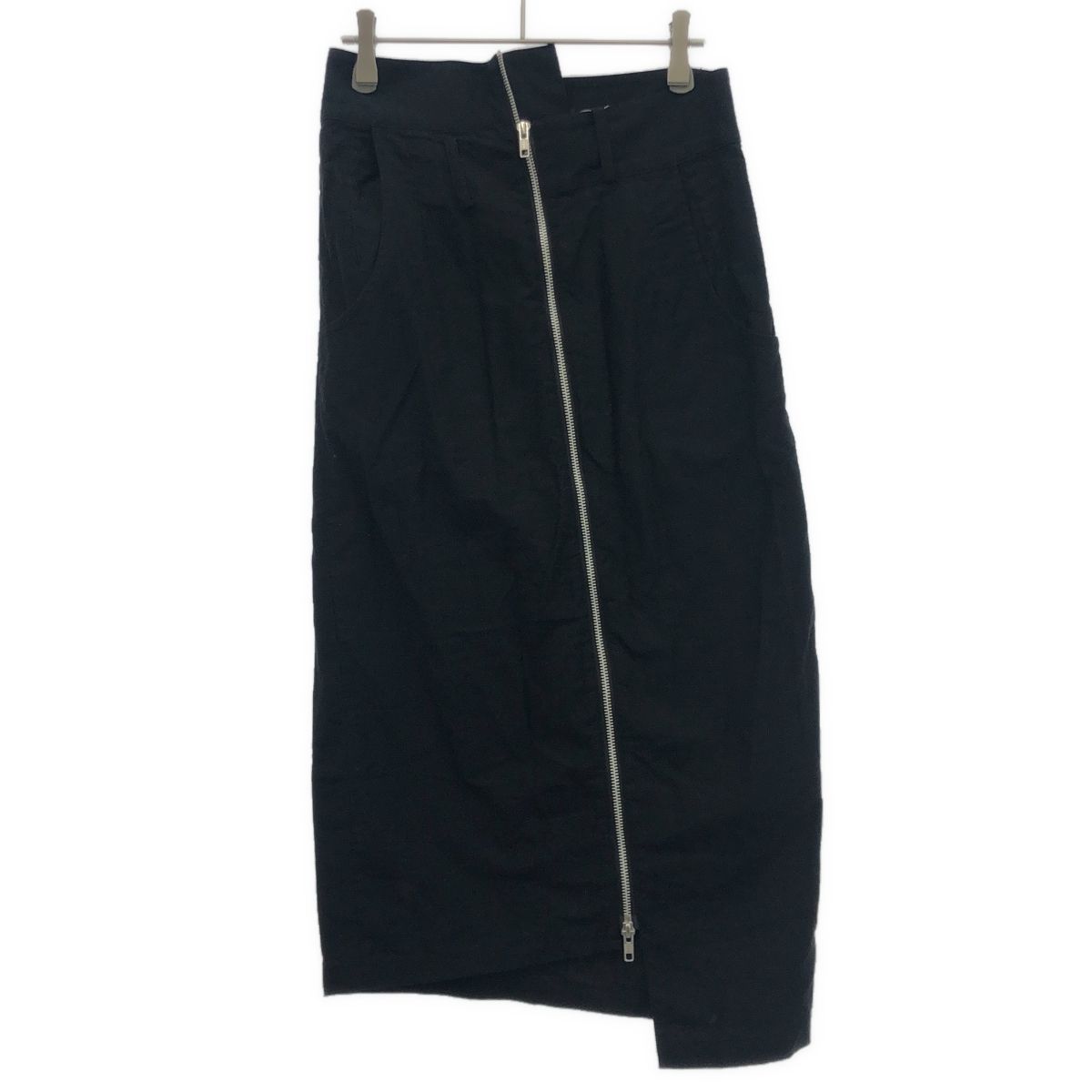 LIMI feu リミフゥ 23SS アシンメトリージップスカート LZ-S10-009