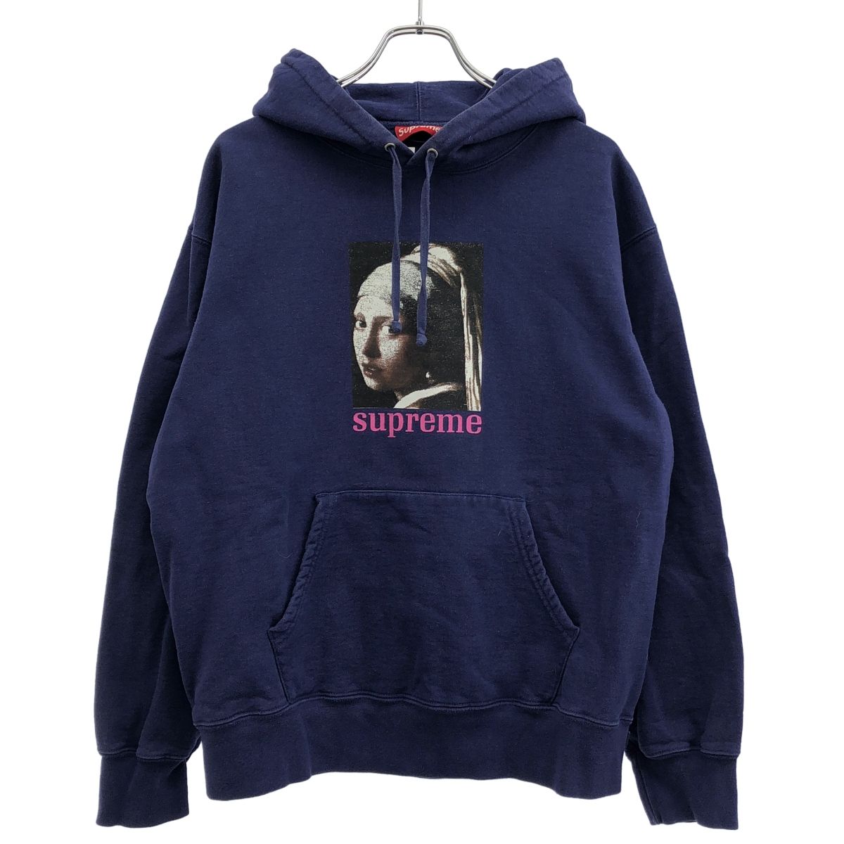 さ*と様 supreme フェルメール パーカー Supreme フェルメール パーカー Supreme フェルメール Hooded グレー