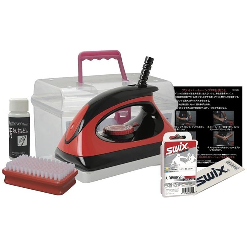 SWIX(スウィックス) スキー スノーボード ワックス ワクシングセット