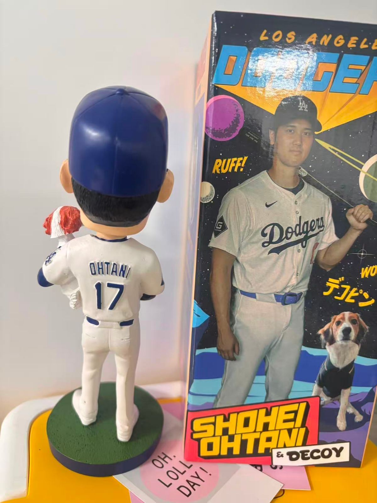 8/28スタジアム限定 大谷翔平&デコピン ボブルヘッド ドジャース