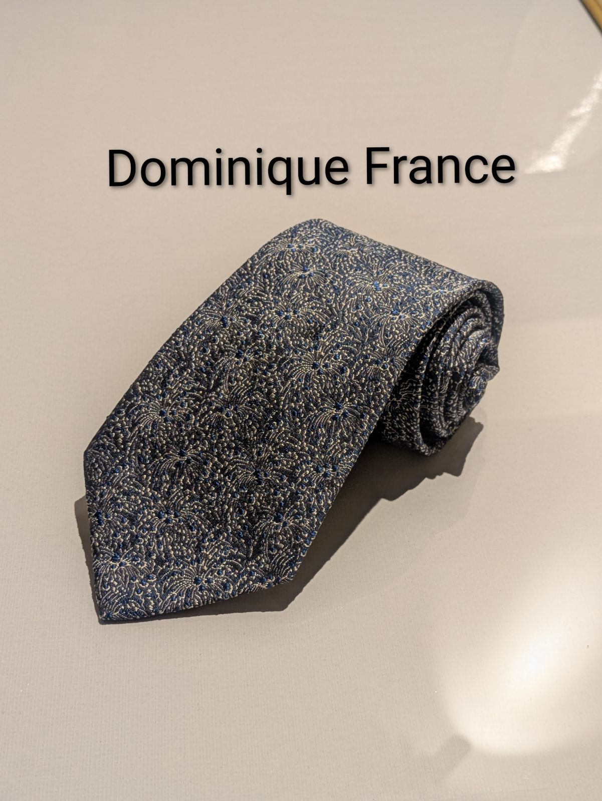 ☆新品・タグ付き☆ Dominique France ドミニク ネクタイ スリースター