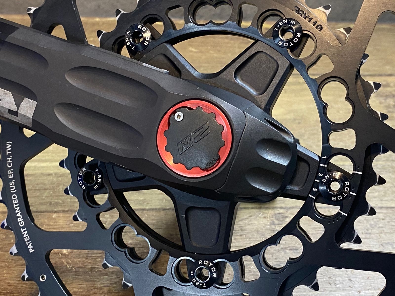 JN317 ローター ROTOR 2 IN POWER Q-RINGS パワーメーター クランク