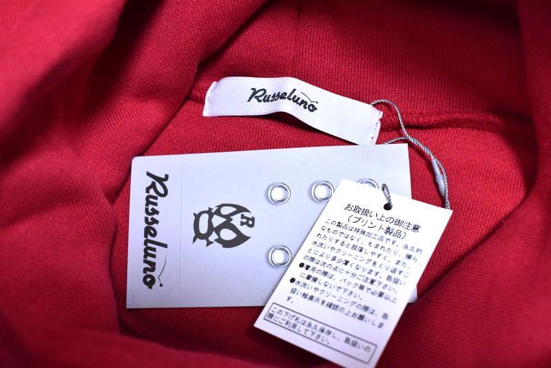 新品 ラッセルノ ゴルフ フラグローズ ロゴ マスク プルオーバー