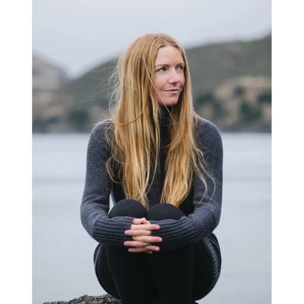 美品 Icebreaker アイスブレーカー Waypoint Roll Neck メリノウール