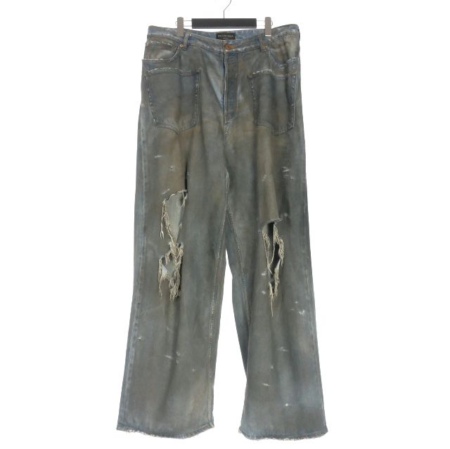 パンツ BALENCIAGA 23AW PATCHED POCKET BAGGY Patched Pockets Baggy Jeans in Blue | Balenciaga CA