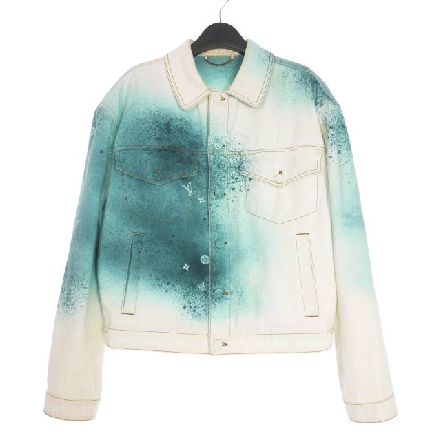 ルイヴィトン LOUIS VUITTON 23SS スプレーモノグラムデニムトラッカー