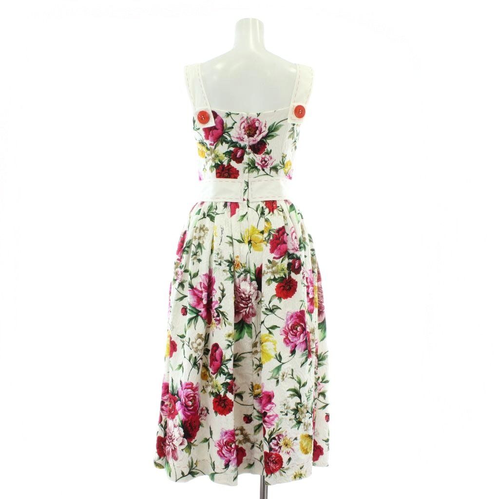 ドルチェ&ガッバーナ ドルガバ DOLCE&GABBANA ワンピース ノースリーブ