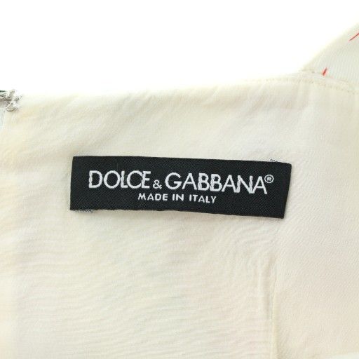ドルチェ&ガッバーナ ドルガバ DOLCE&GABBANA ワンピース ノースリーブ