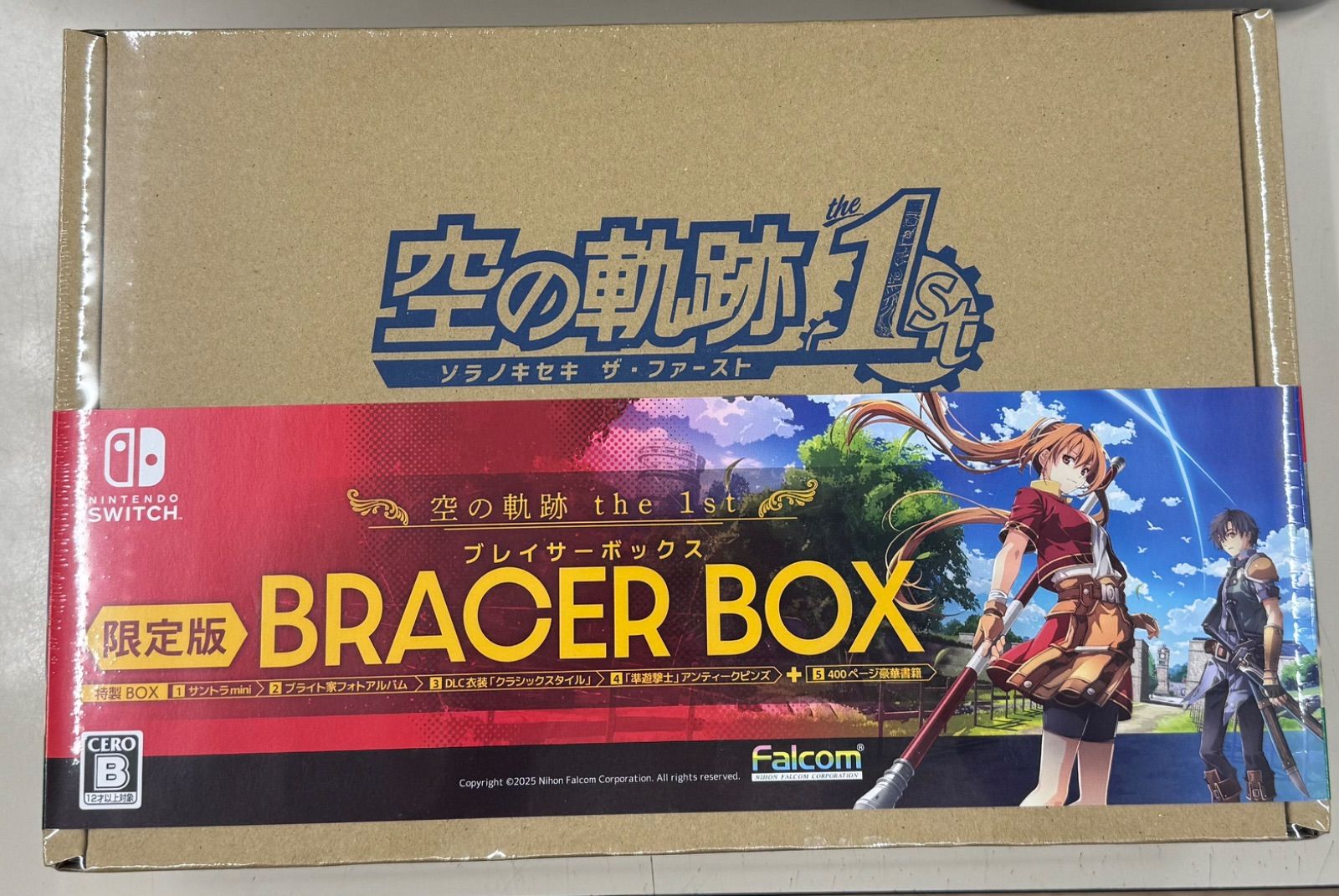空の軌跡 the 1 st 版 BRACER BOX ブレイザーボックス Switch