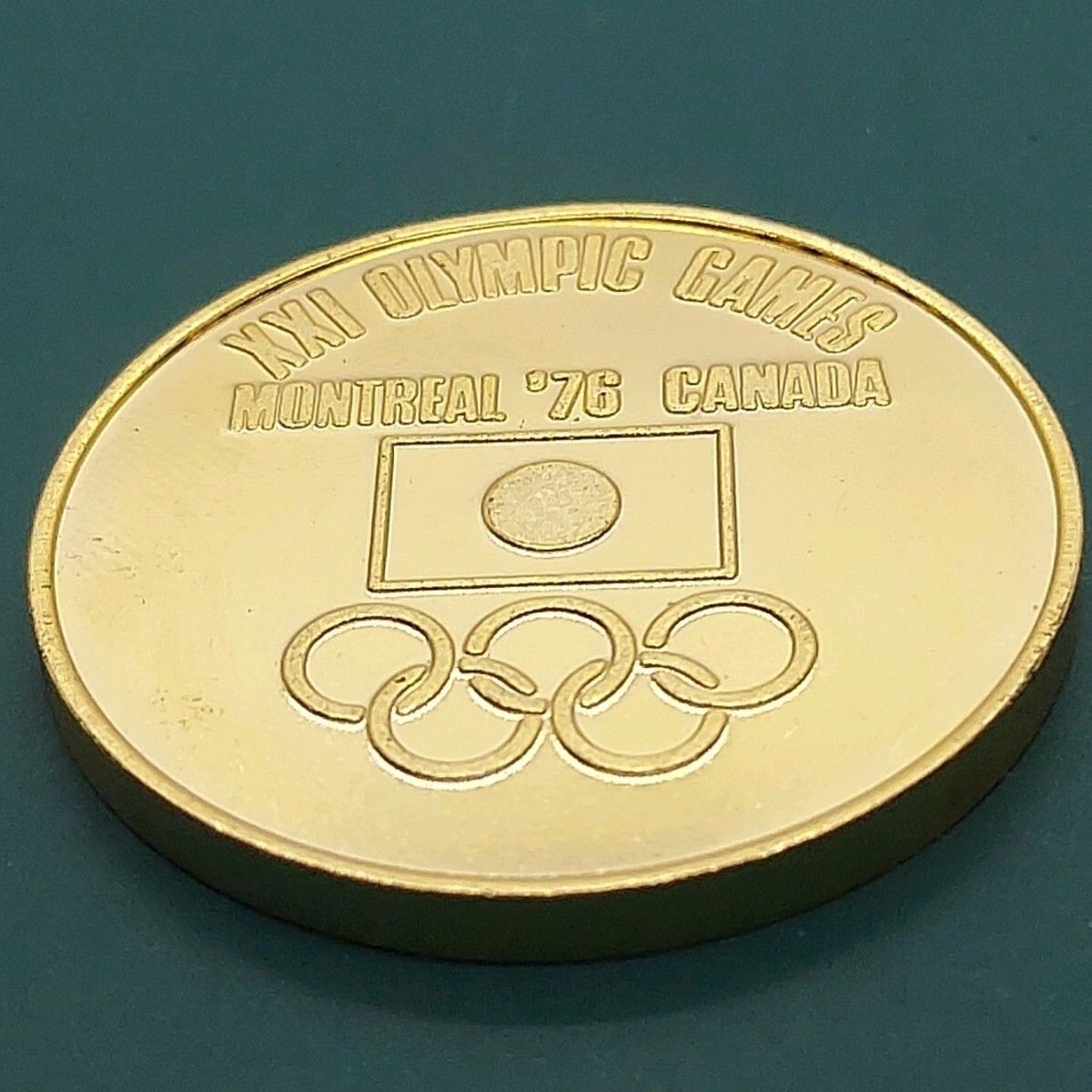 モントリオールオリンピック 記念メダル XXI OLYMPIC GAMES MONTREAL