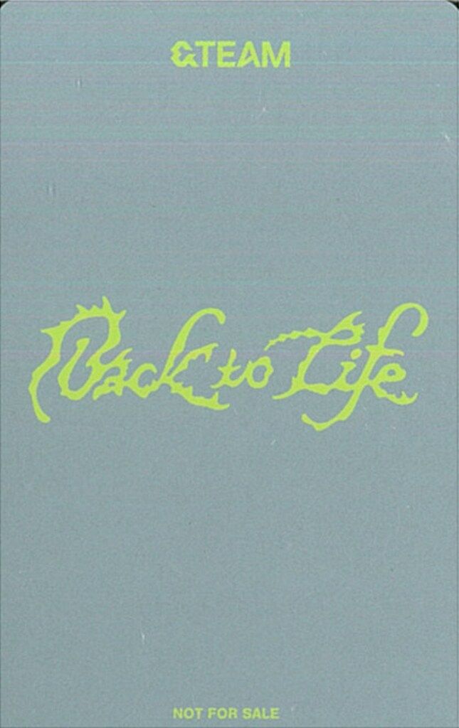 &TEAM BTL Weverse FUMAフウマトレカ サイン入り 【&TEAM】甘党なYUMA