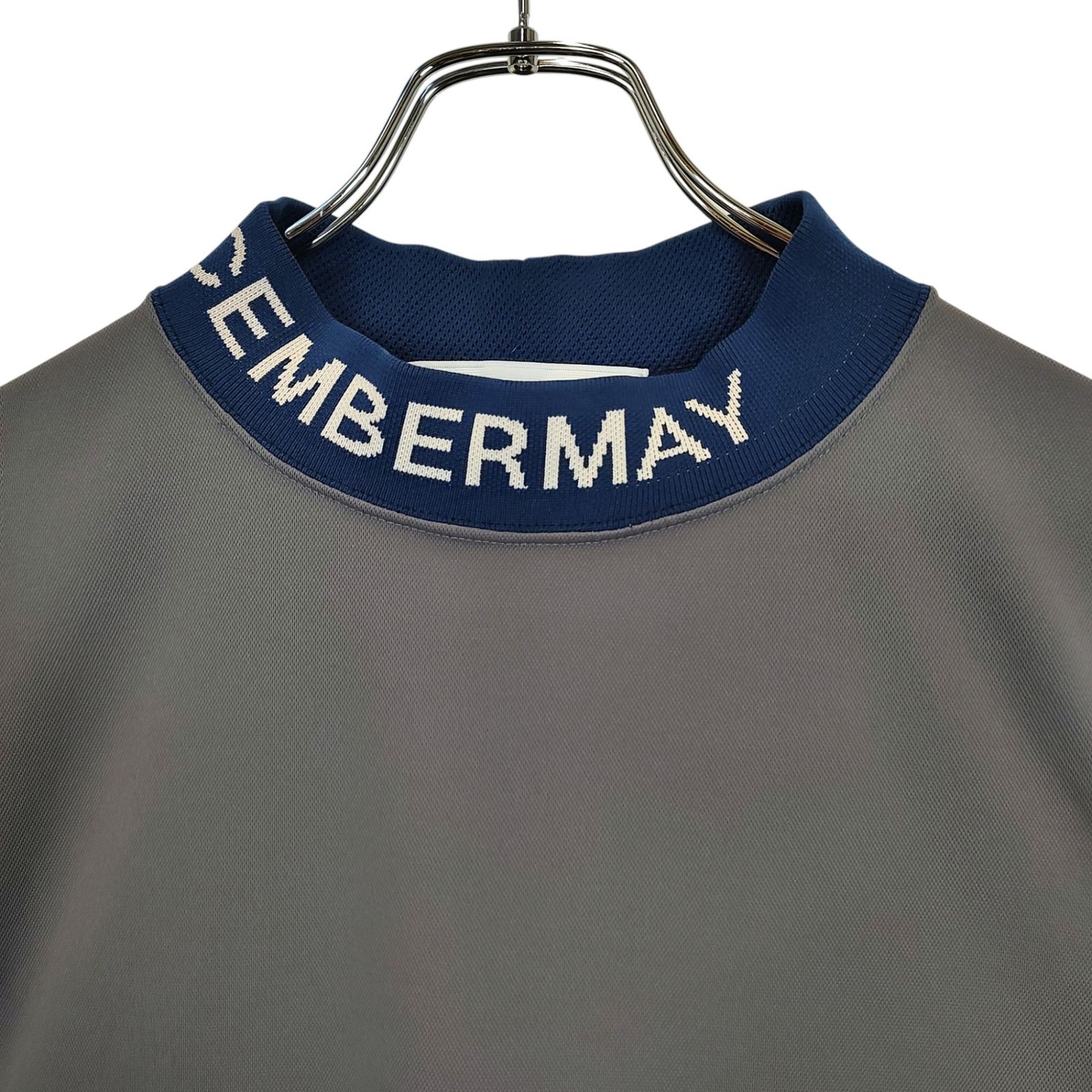 美品　DECEMBERMAY ディセンバーメイ　半袖モックネックシャツ DECEMBERMAY ディセンバーメイ 半袖 モックネック Tシャツ 1-105-0116