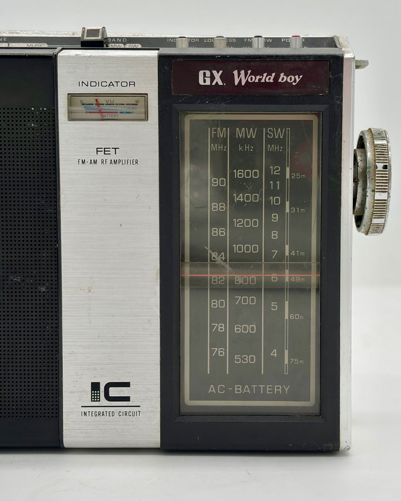 昭和レトロ】 National Panasonic RF-858 GP World Boy GX - メルカリ