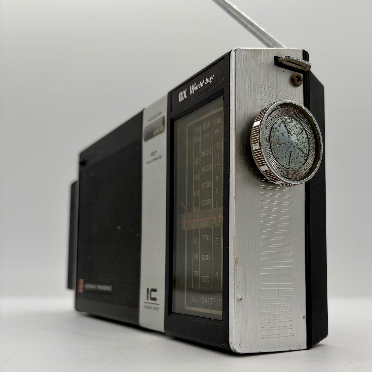 昭和レトロ】 National Panasonic RF-858 GP World Boy GX - メルカリ