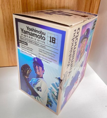 新品、未使用 山本由伸 ボブルヘッド ドジャース 2024年6月13日 - メルカリ