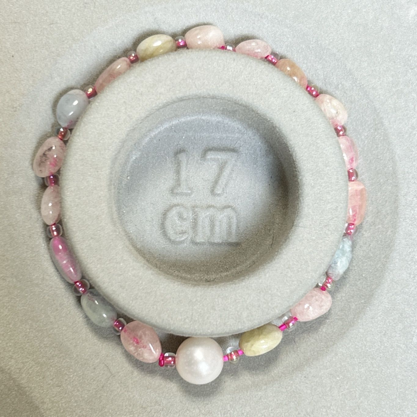 ミックスベリル ブレスレット 人間関係を良好にする ストレス軽減 愛と