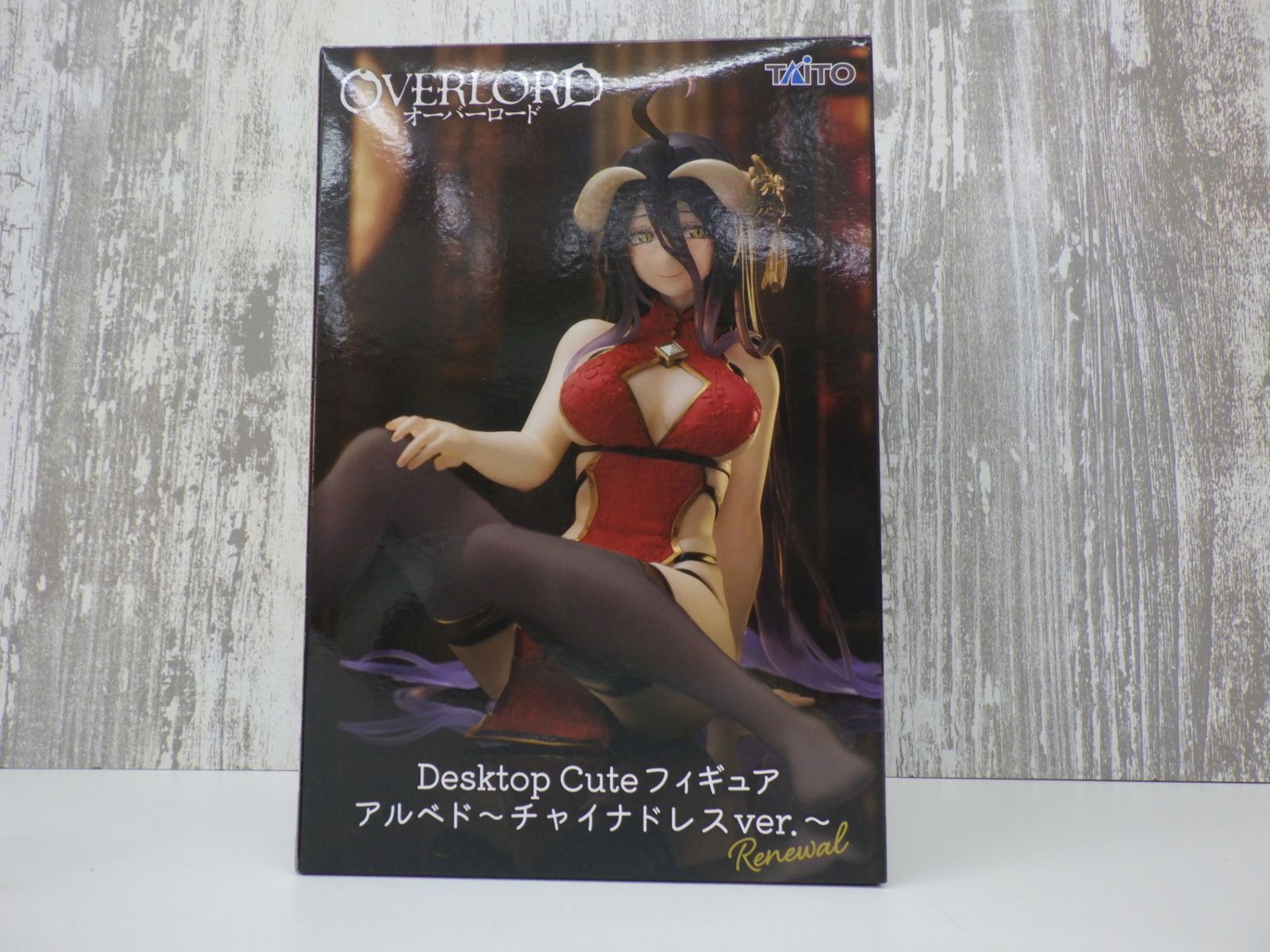 【新品未開封】オーバーロード アルベド フィギュア チャイナドレスver. プライズ情報】オーバーロード Desktop Cute フィギュア アルベド